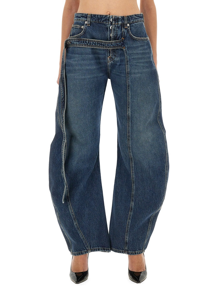 Jean Paul Gaultier Women Low-Rise Jeans DestGlow