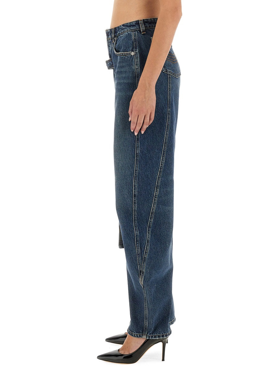 Jean Paul Gaultier Women Low-Rise Jeans DestGlow