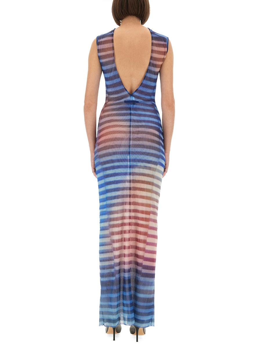 Jean Paul Gaultier Women Long Dress "Air" - DestGlow