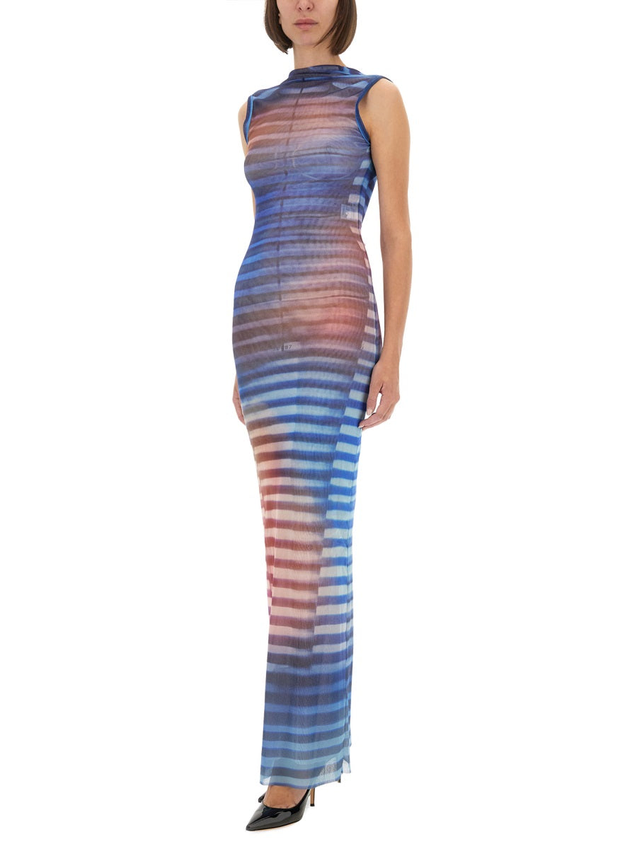 Jean Paul Gaultier Women Long Dress "Air" - DestGlow