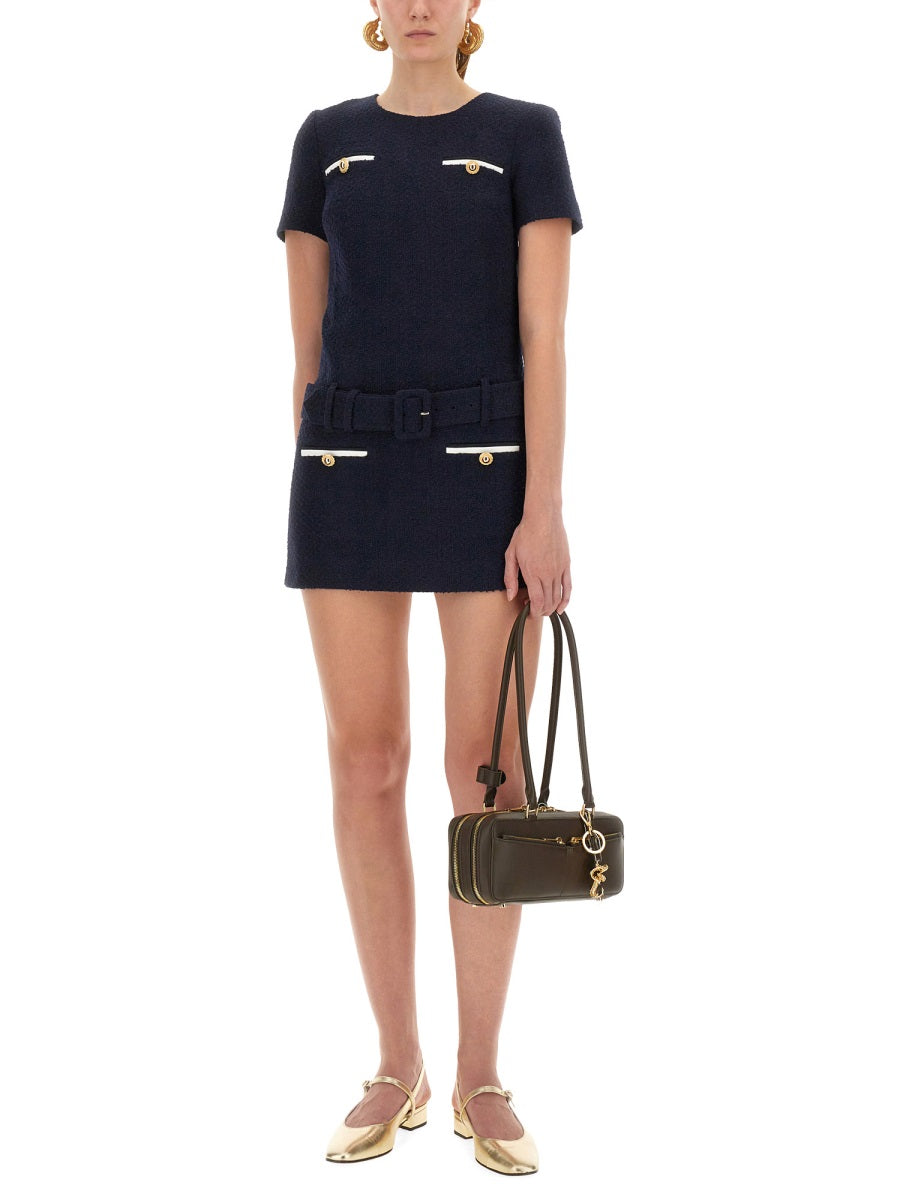 Self-Portrait Women Mini Boucle Dress by Luosophy