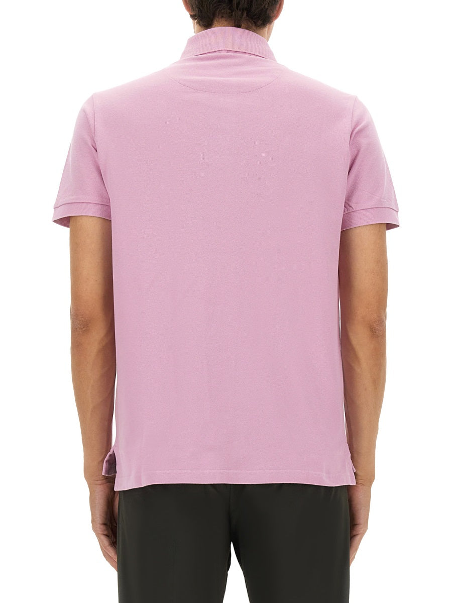 Etro Men Cotton Polo Shirt With Pegasus DestGlow