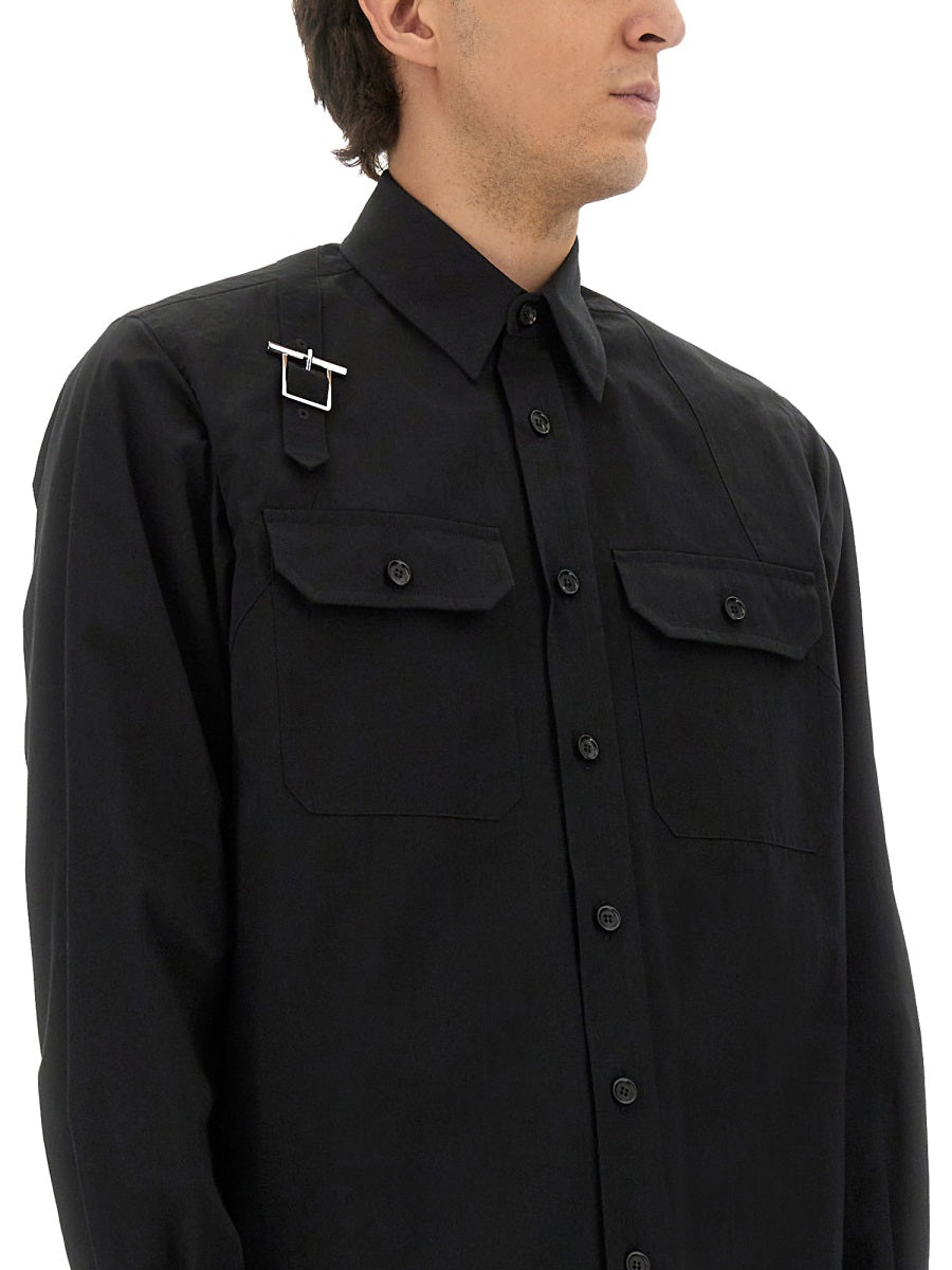 Alexander Mcqueen Men Jacket-Shirt "Harness" by Luosophy