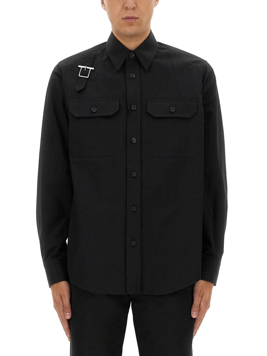 Alexander Mcqueen Men Jacket-Shirt "Harness" DestGlow