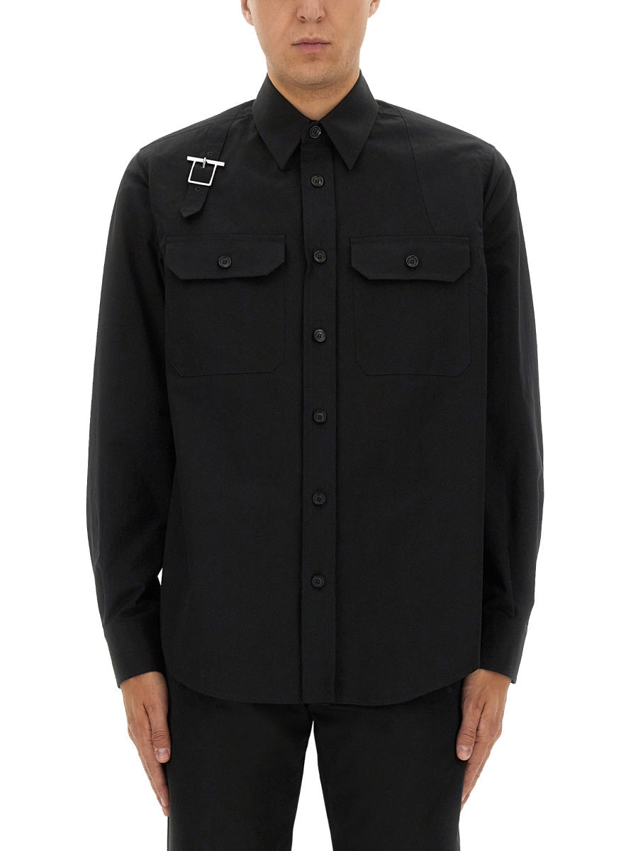 Alexander Mcqueen Men Jacket-Shirt "Harness" by Luosophy