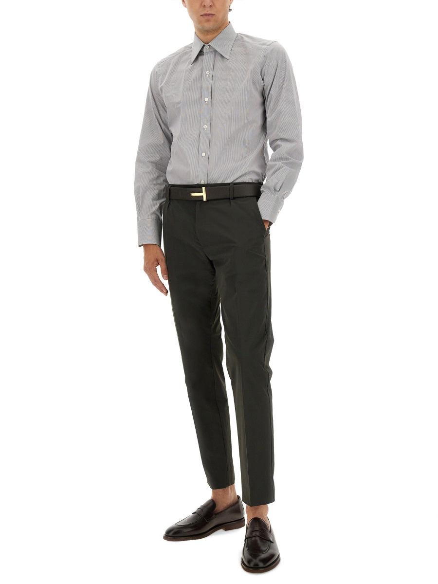 Tom Ford Men Slim Fit Shirt DestGlow