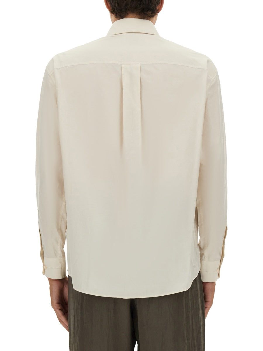 Lemaire Men Cotton And Silk Shirt by Luosophy