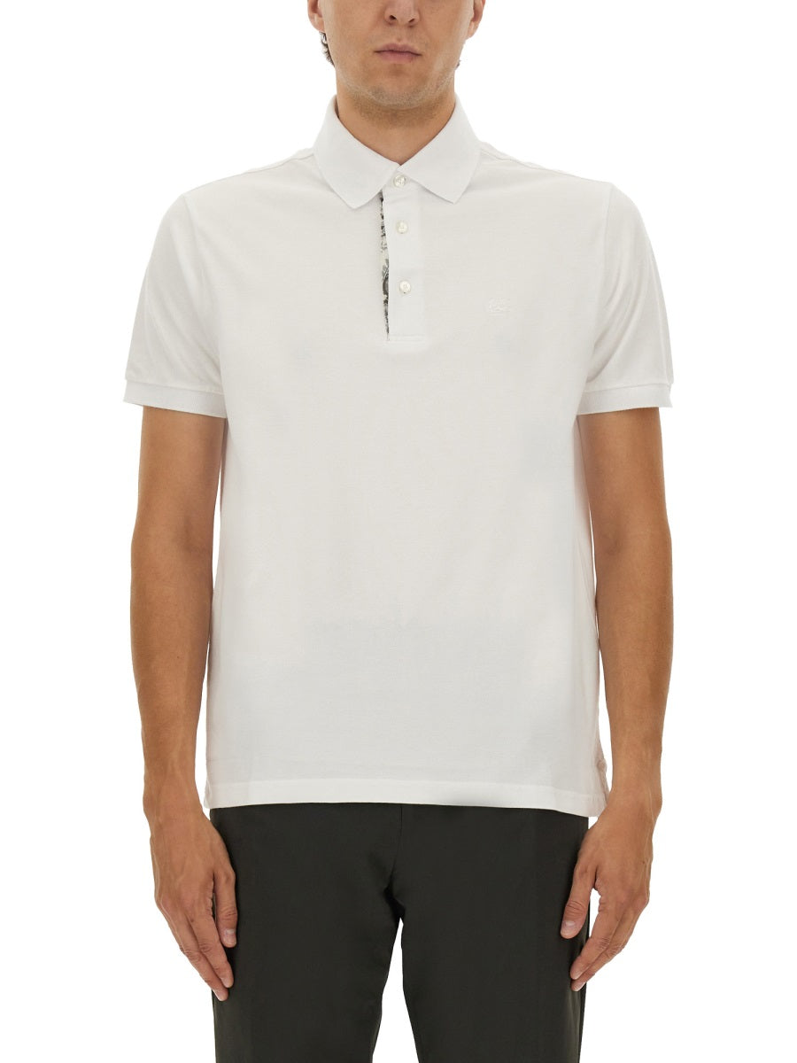 Etro Men Polo Shirt With Embroidered Pegasus by Luosophy