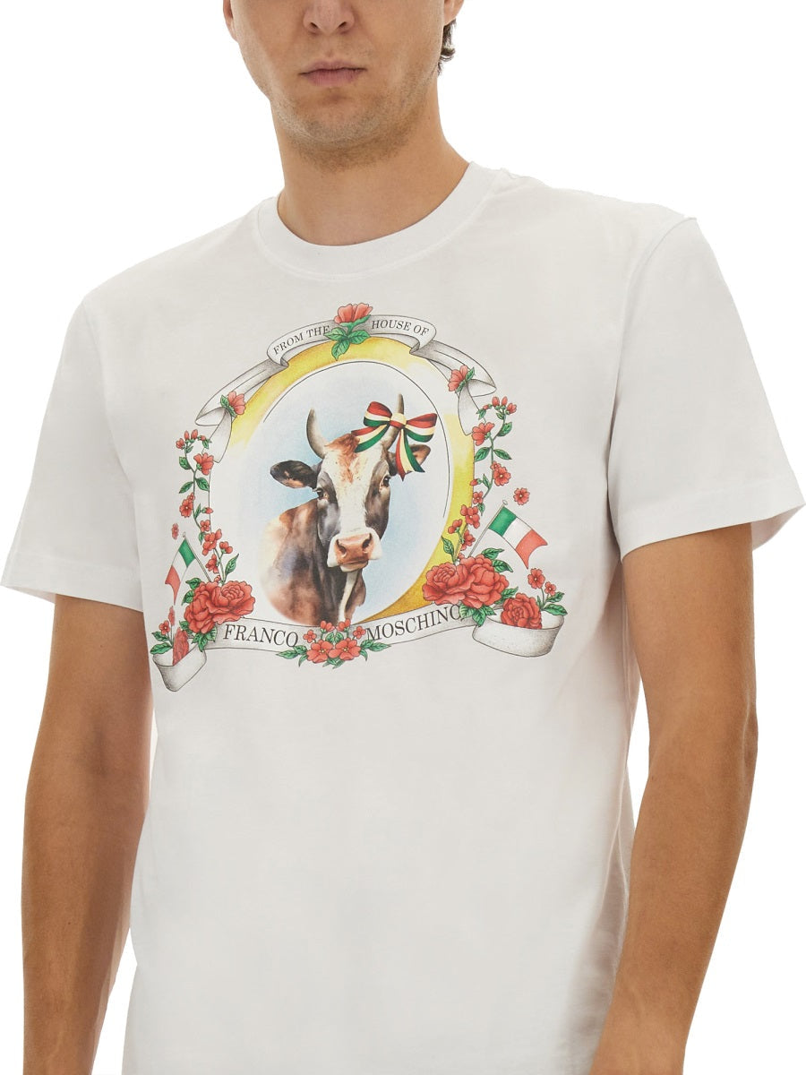 Moschino Men T-Shirt With Logo DestGlow