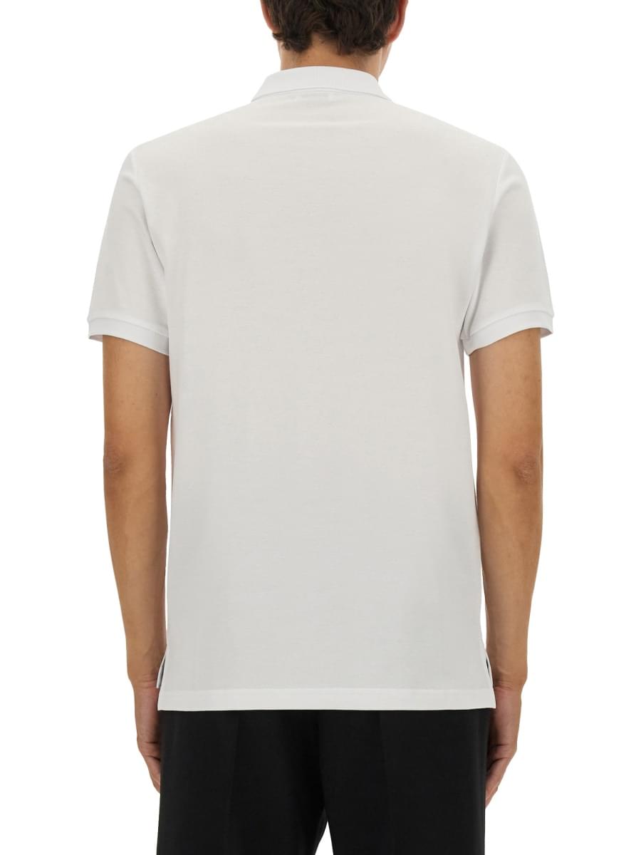 Moschino Men Cotton Pique Polo DestGlow