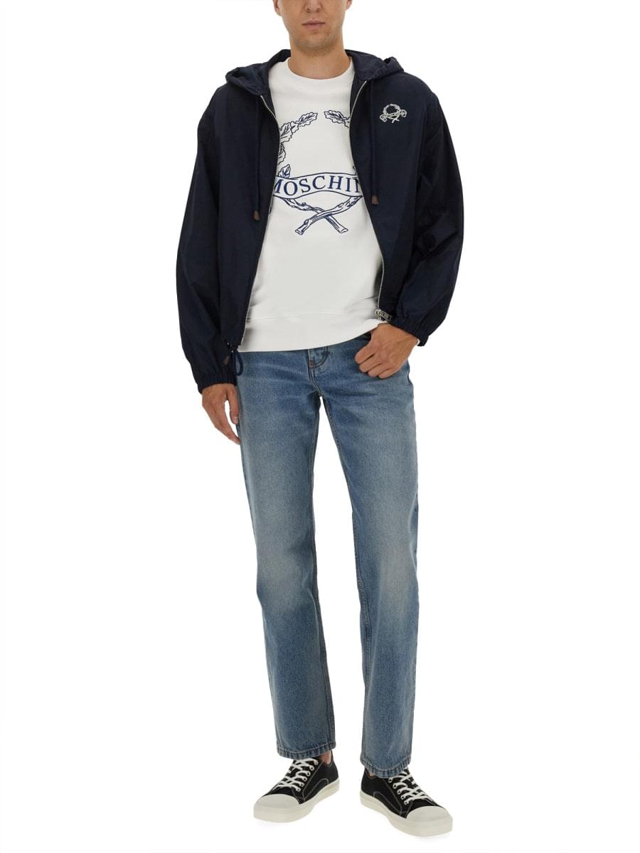 Moschino Men Nylon Jacket DestGlow