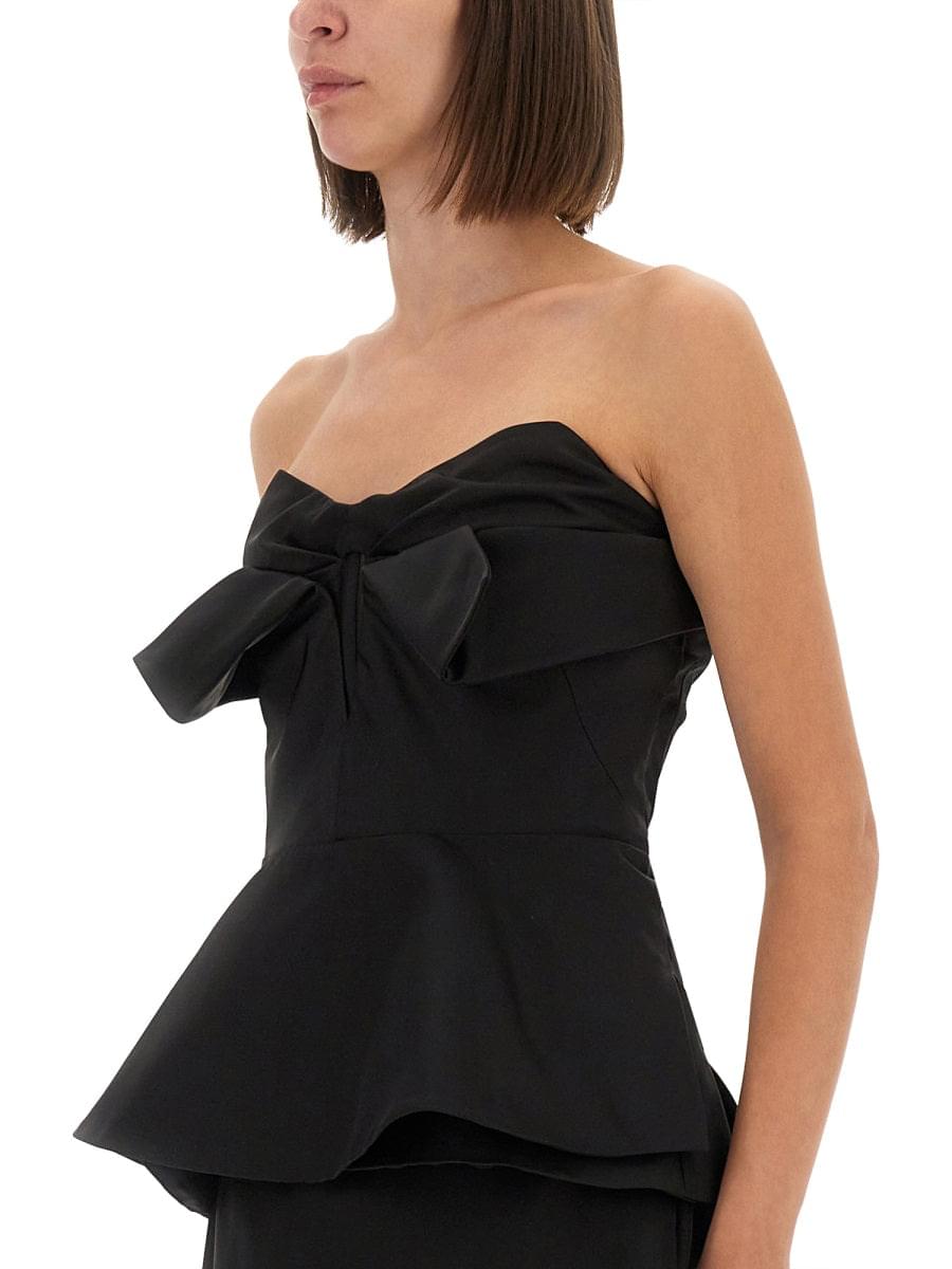 Alexander Mcqueen Women Strapless Corset Top DestGlow