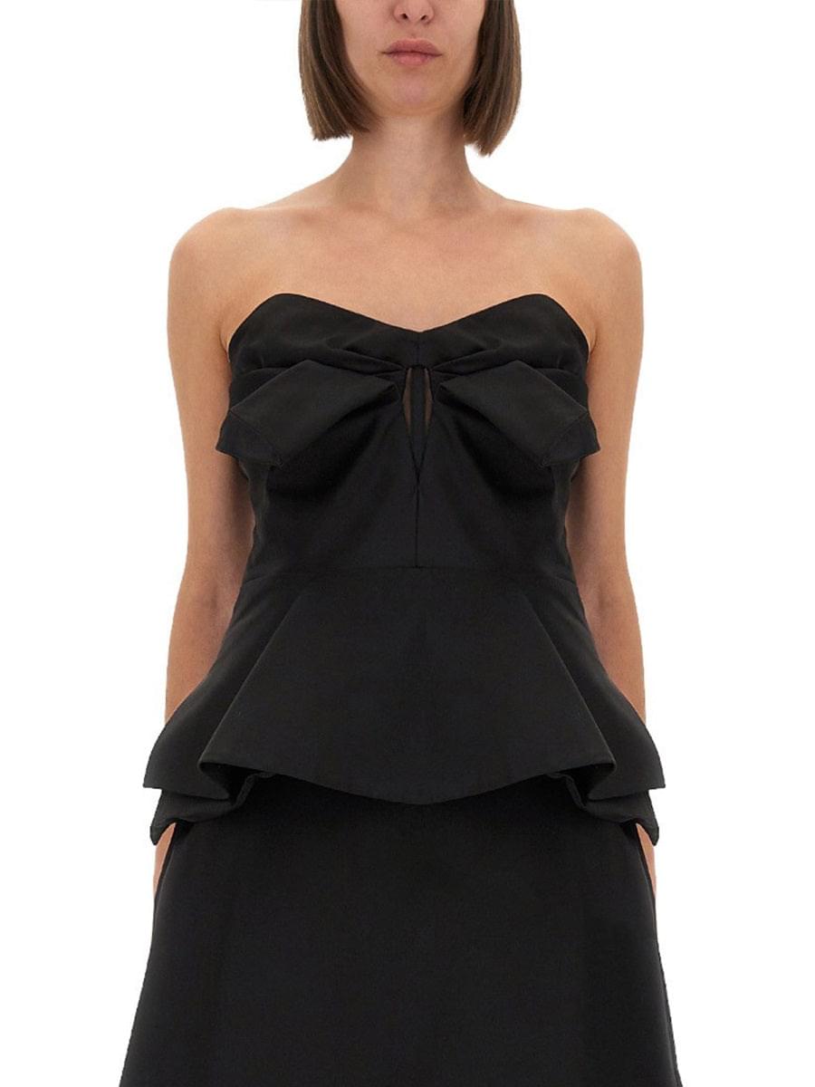 Alexander Mcqueen Women Strapless Corset Top DestGlow