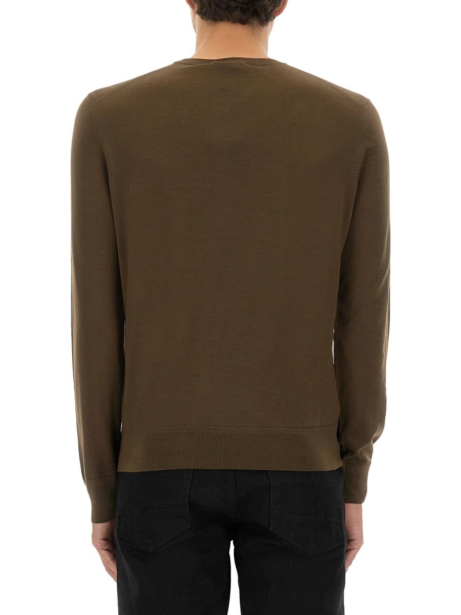 Tom Ford Men Fine Merino Virgin Wool Sweater DestGlow