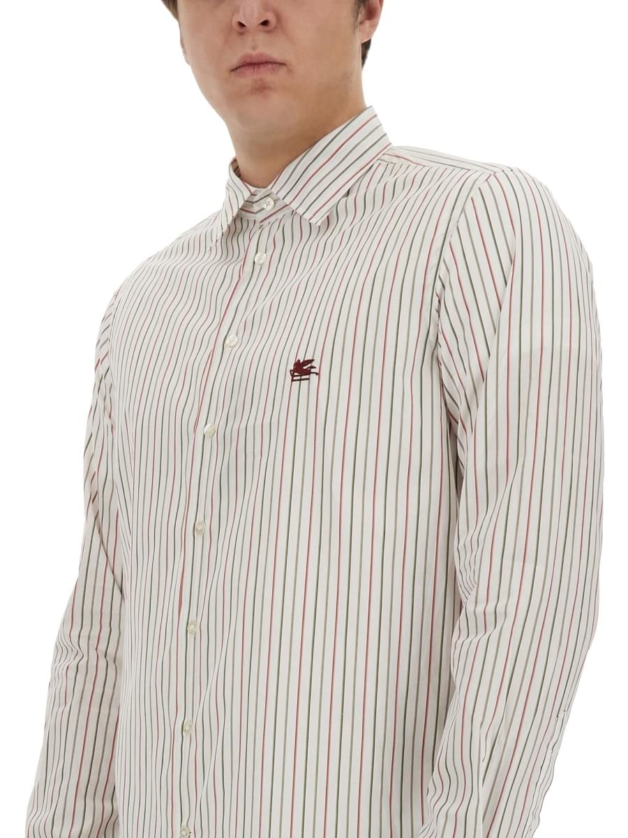 Etro Men Pegasus Logo Shirt DestGlow