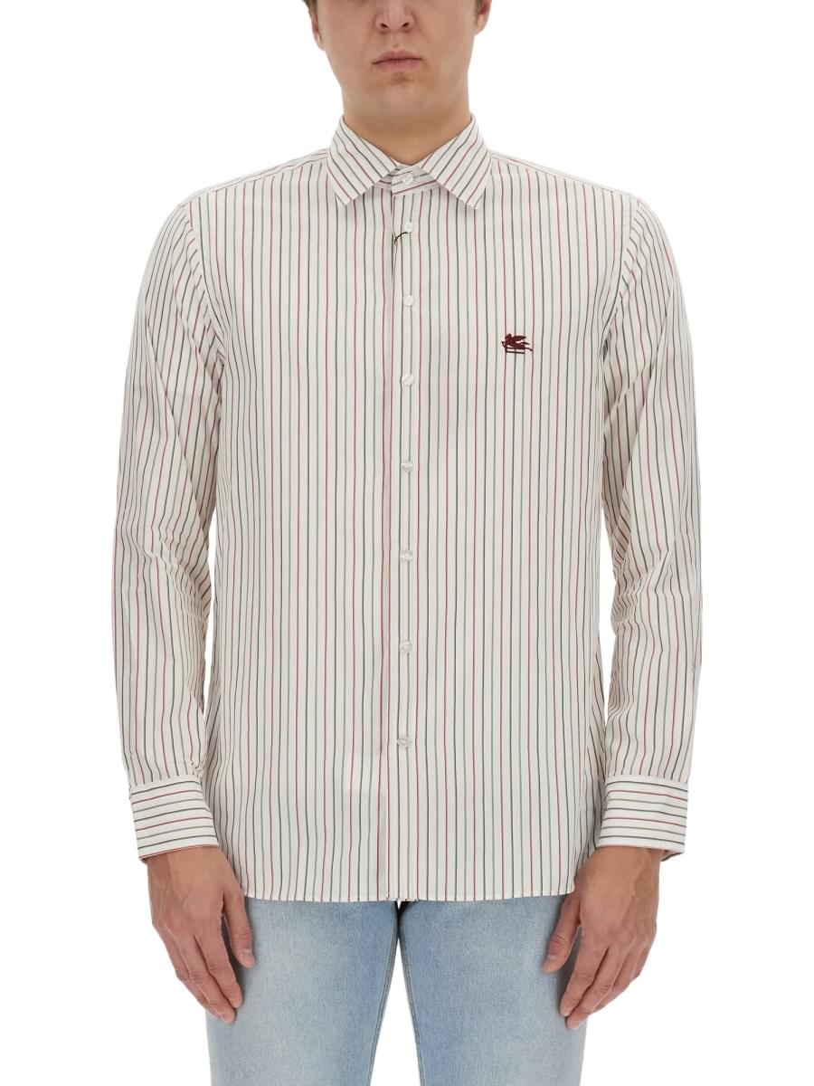 Etro Men Pegasus Logo Shirt DestGlow