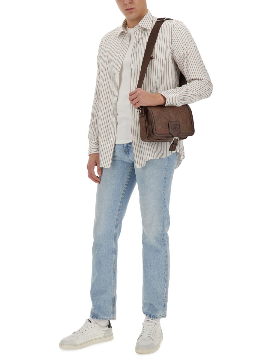 Etro Men Pegasus Logo Shirt DestGlow