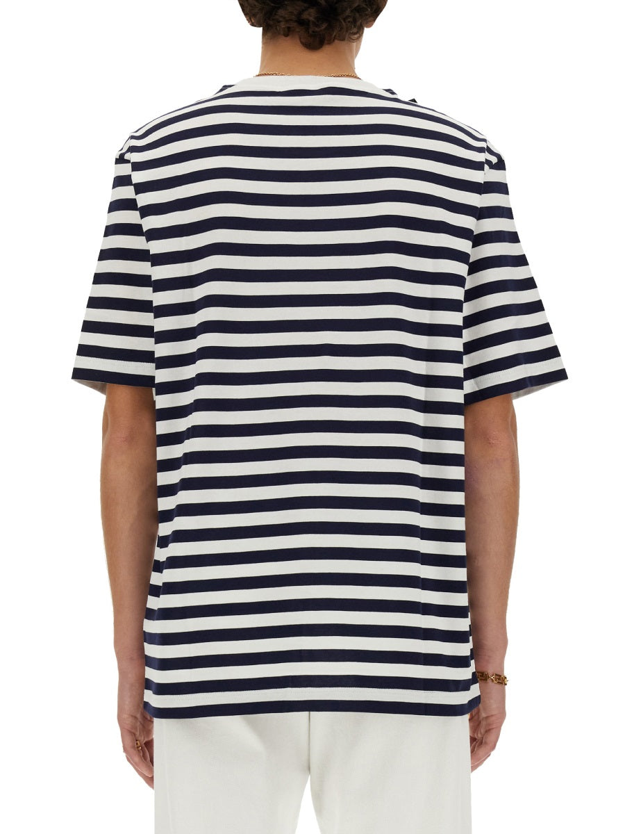 Versace Men Striped T-Shirt by Luosophy
