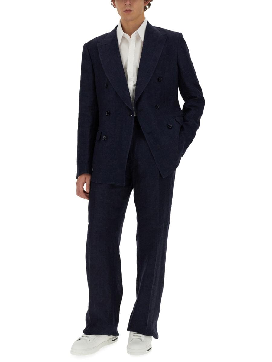 Dolce & Gabbana Men Double-Breasted Jacket DestGlow