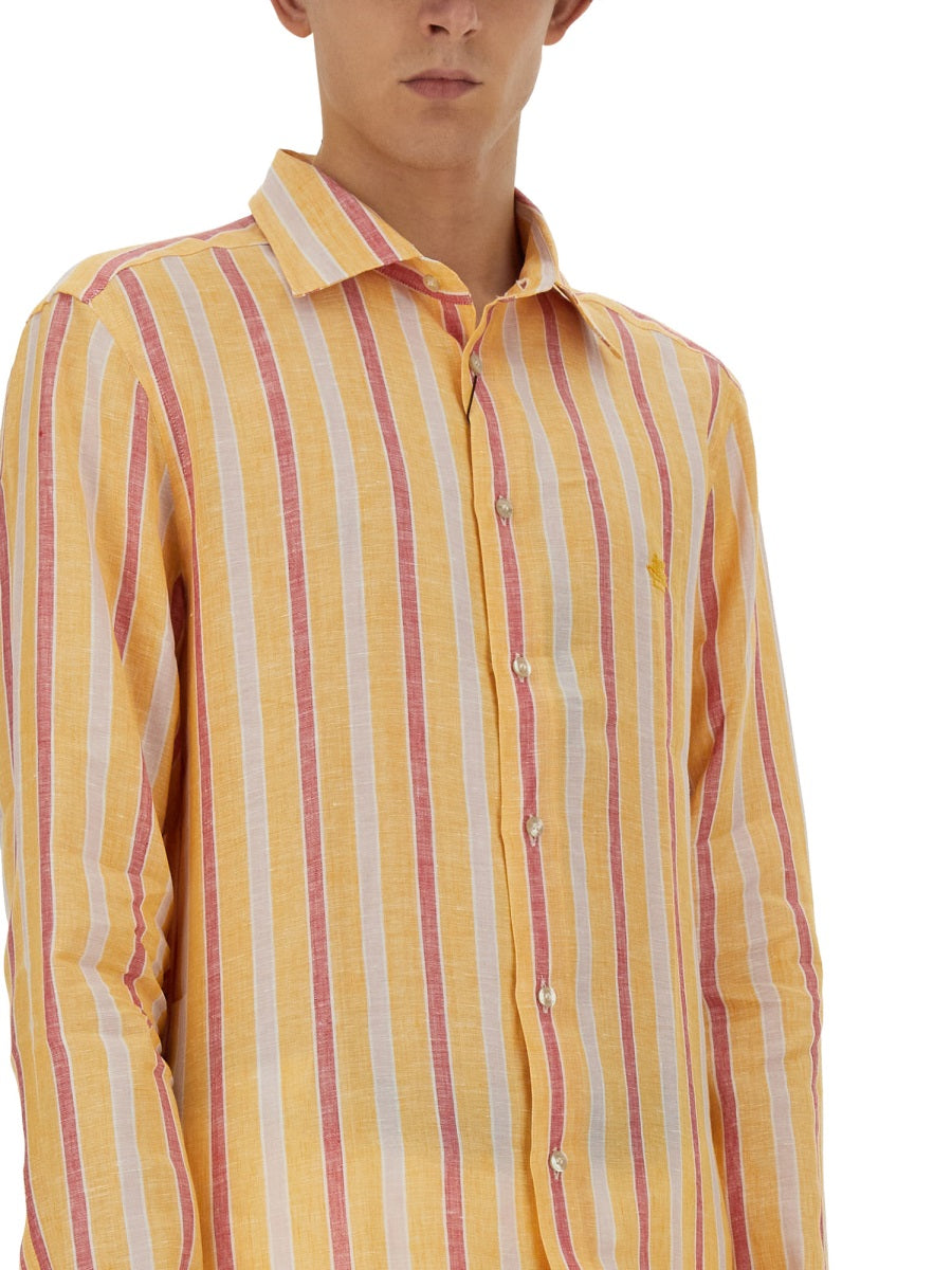 Etro Men Pegasus Logo Shirt DestGlow