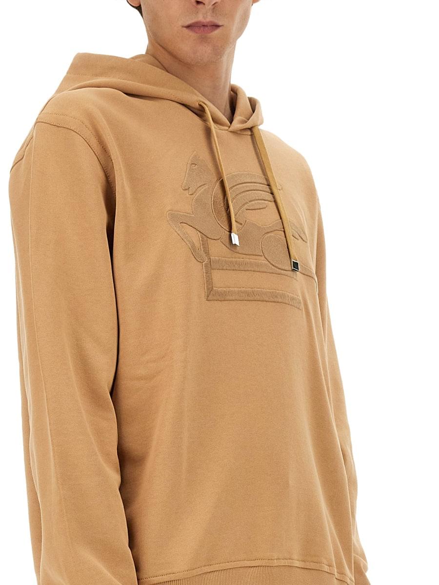 Etro Men Sweatshirt With Pegasus Embroidery DestGlow