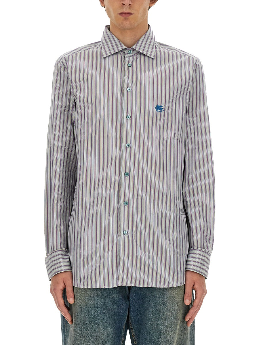 Etro Men Pegasus Logo Shirt by Luosophy
