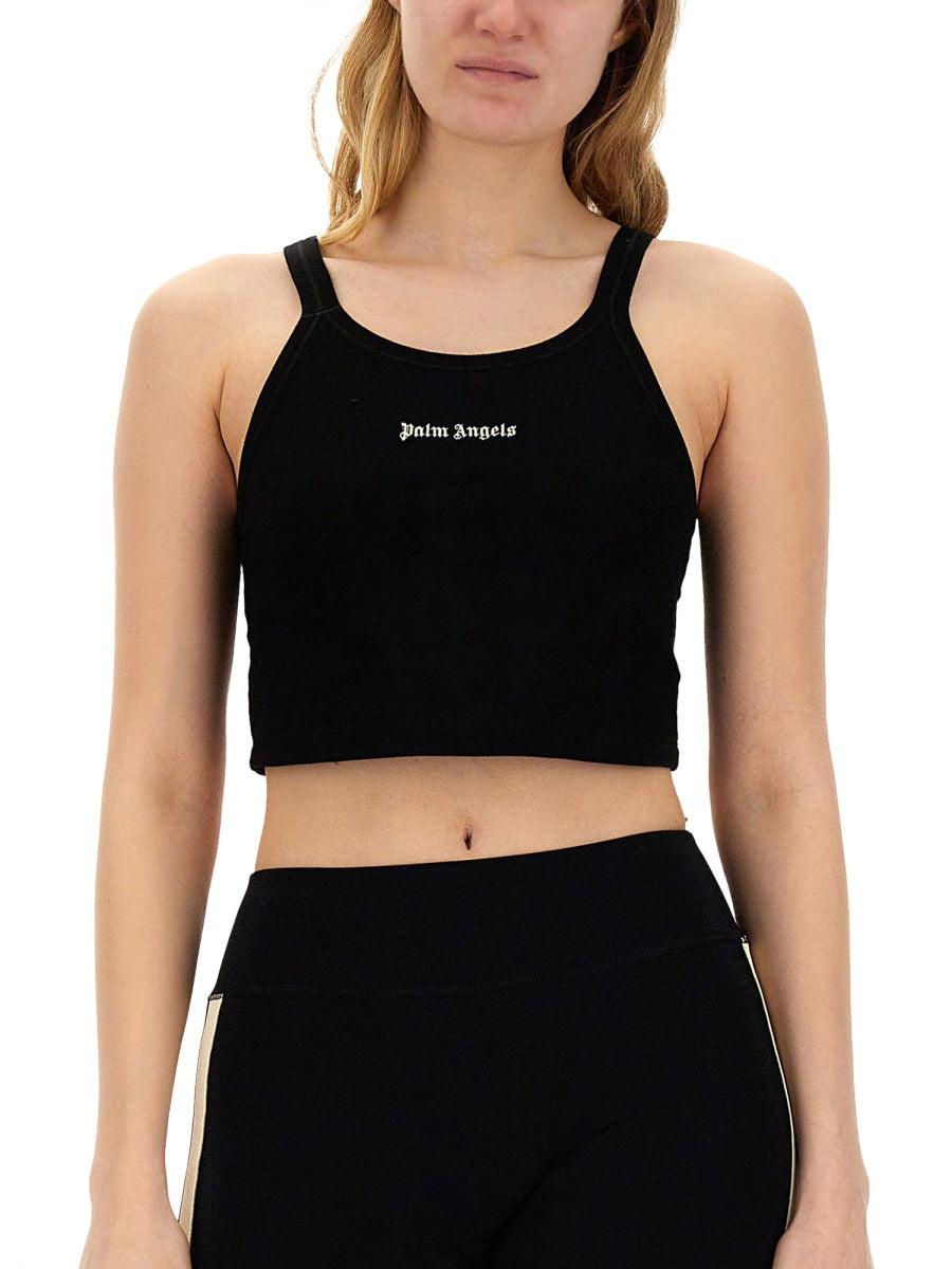 Palm Angels Women Tops With Logo DestGlow