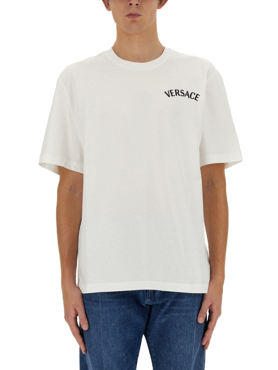 Versace Men T-Shirt With Logo DestGlow