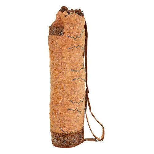 Yoga Mat Bag - OMSutra Hand Crafted Chic Canvas Tote with Pockets