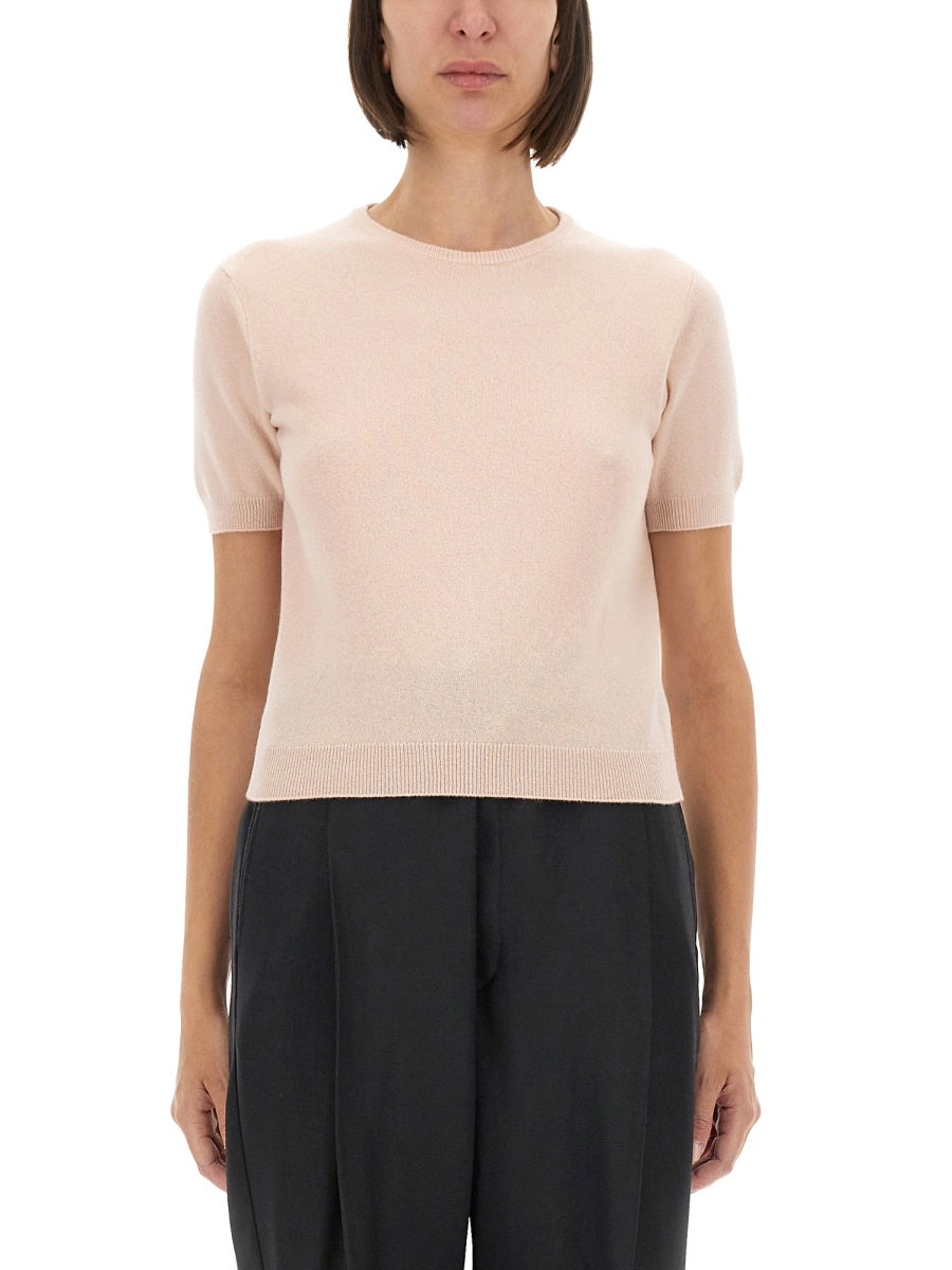 Maison Margiela Women Wool Crew Neck T-Shirt DestGlow