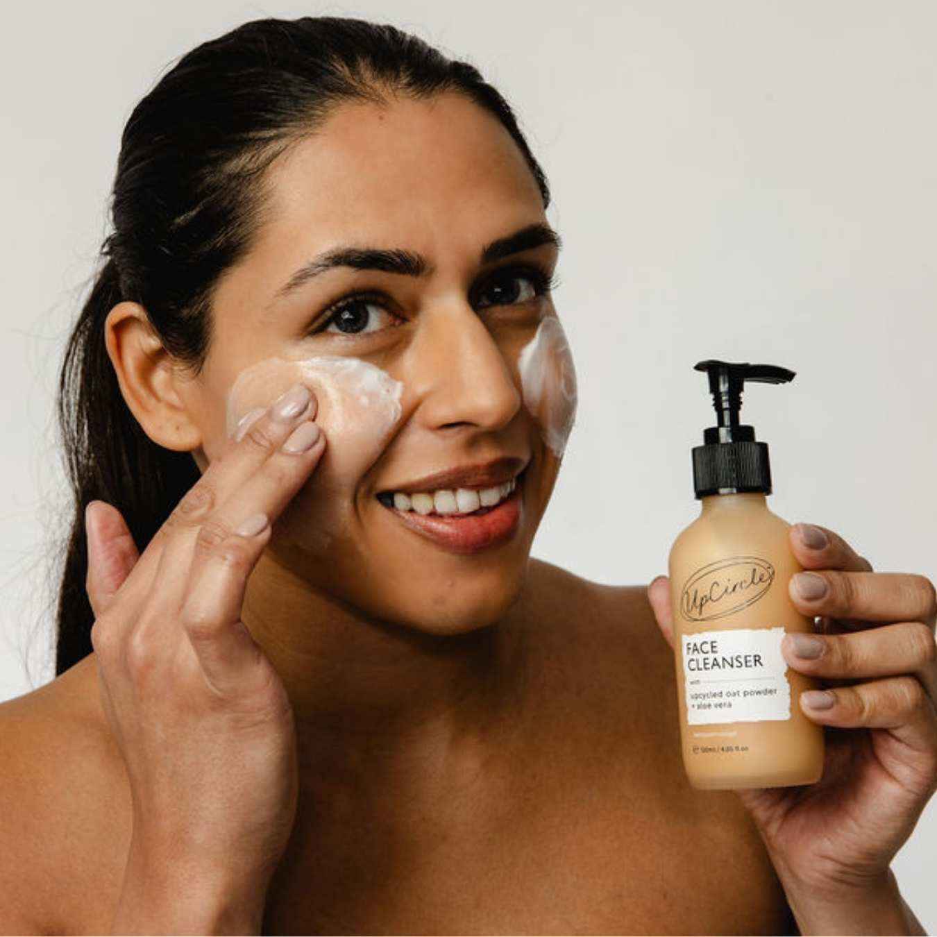 Cleansing Face Milk with Oat Powder + Aloe Vera
