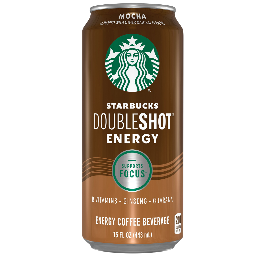 Starbucks Doubleshot Energy Coffee Mocha Unisex (15 oz) DestGlow