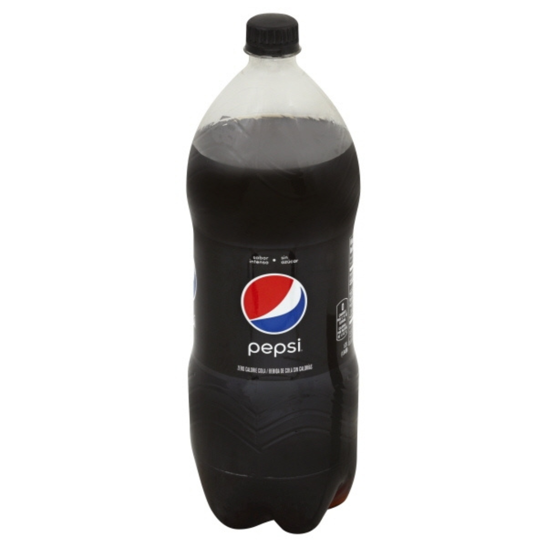 Pepsi Black Zero Sugar Cola Soda (1.75L) DestGlow