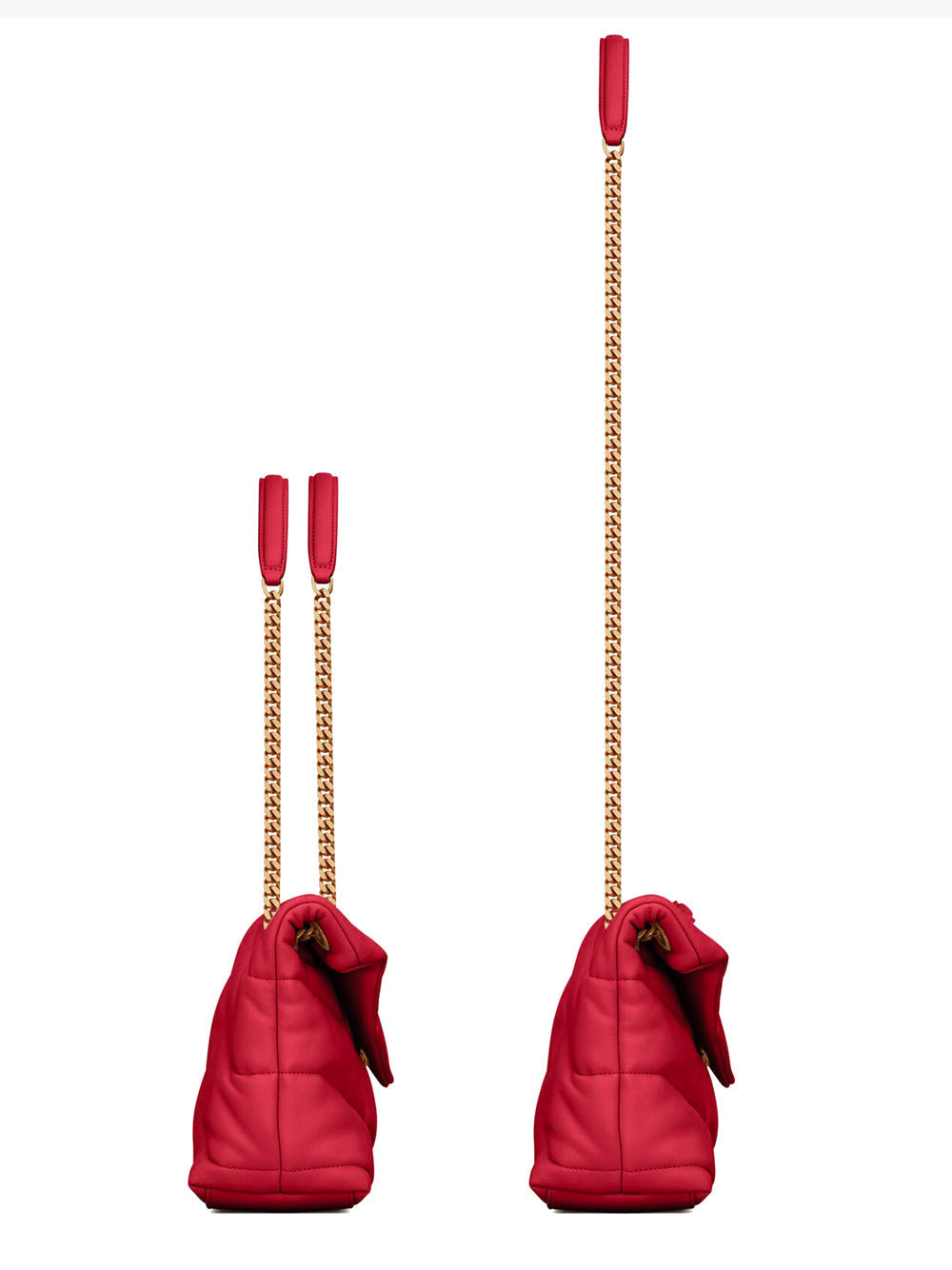 Saint Laurent Women Small Loulou Puffer Bag In Nappa Leather by Luosophy