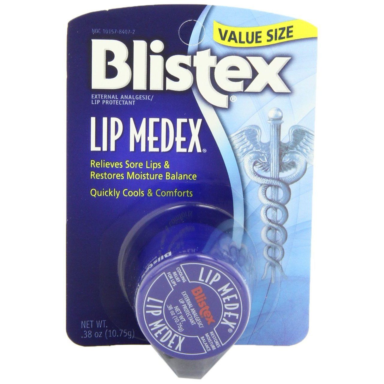Blistex External Analgesic/Lip Protectant, Lip Medex, 0.25 Oz by Pasteur Pharmacy