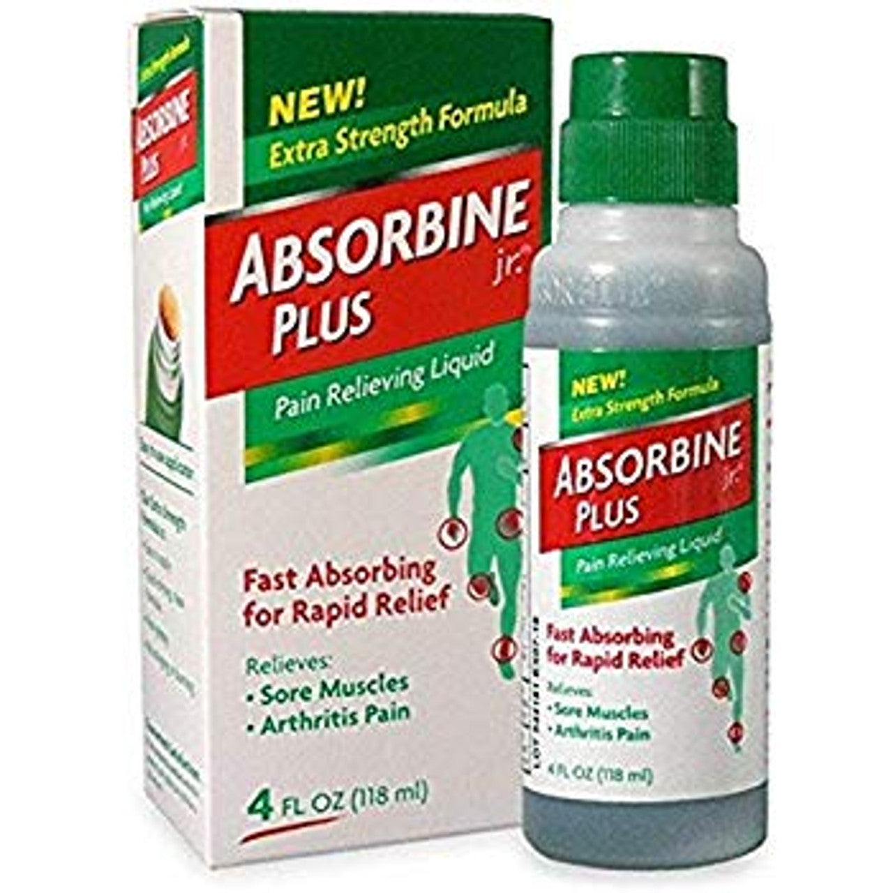 Absorbine Jr. Pain Relief Liquid 4 Oz by Pasteur Pharmacy