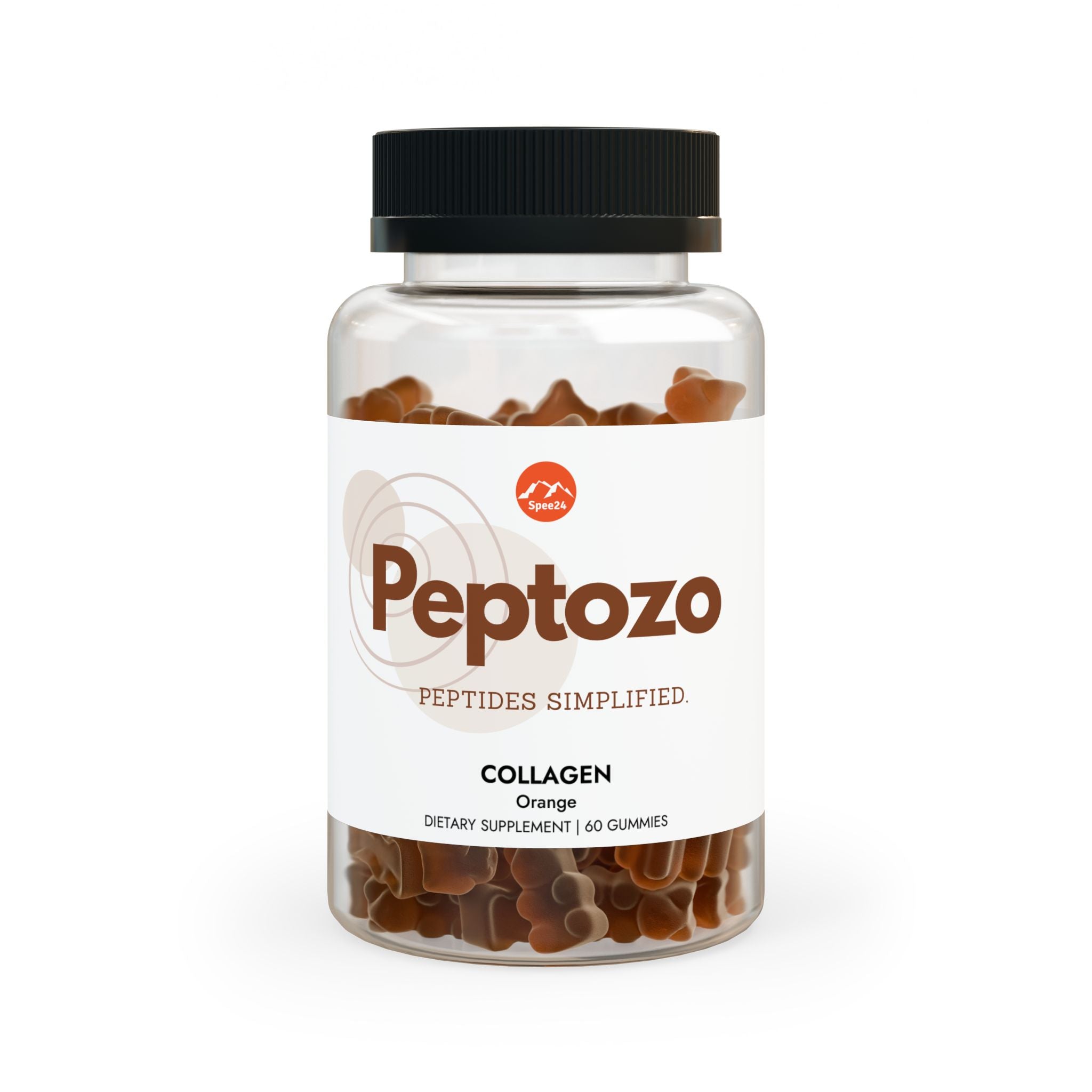 Peptozo Collagen Gummies (60 Gummies) by Spee24, LLC