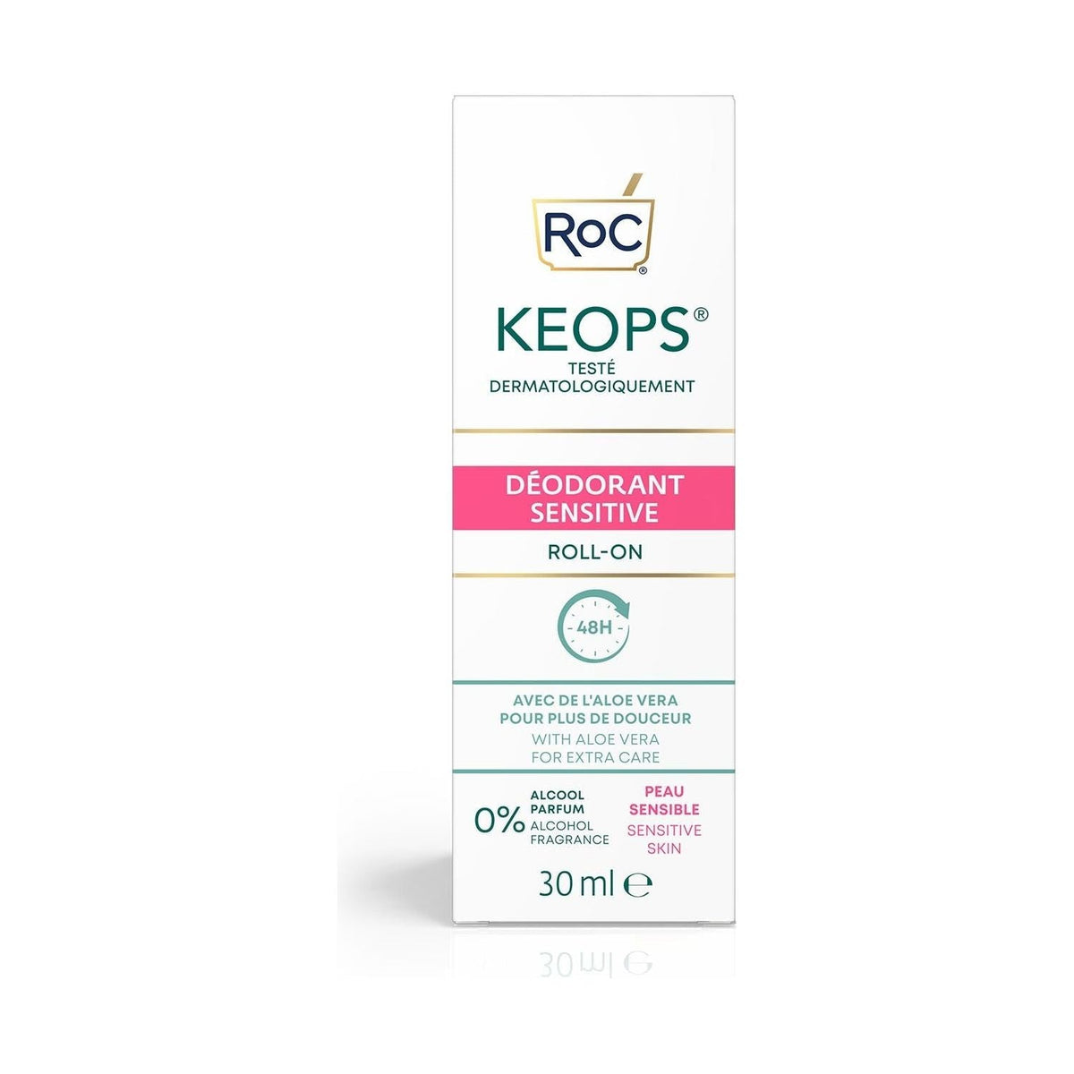 Roc Keops Sensitive Deodorant Roll-on 30ml / 1 Oz by Pasteur Pharmacy