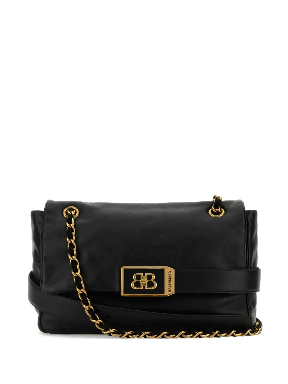 Balenciaga Women Modu Medium Flap Bag With Chain by Luosophy