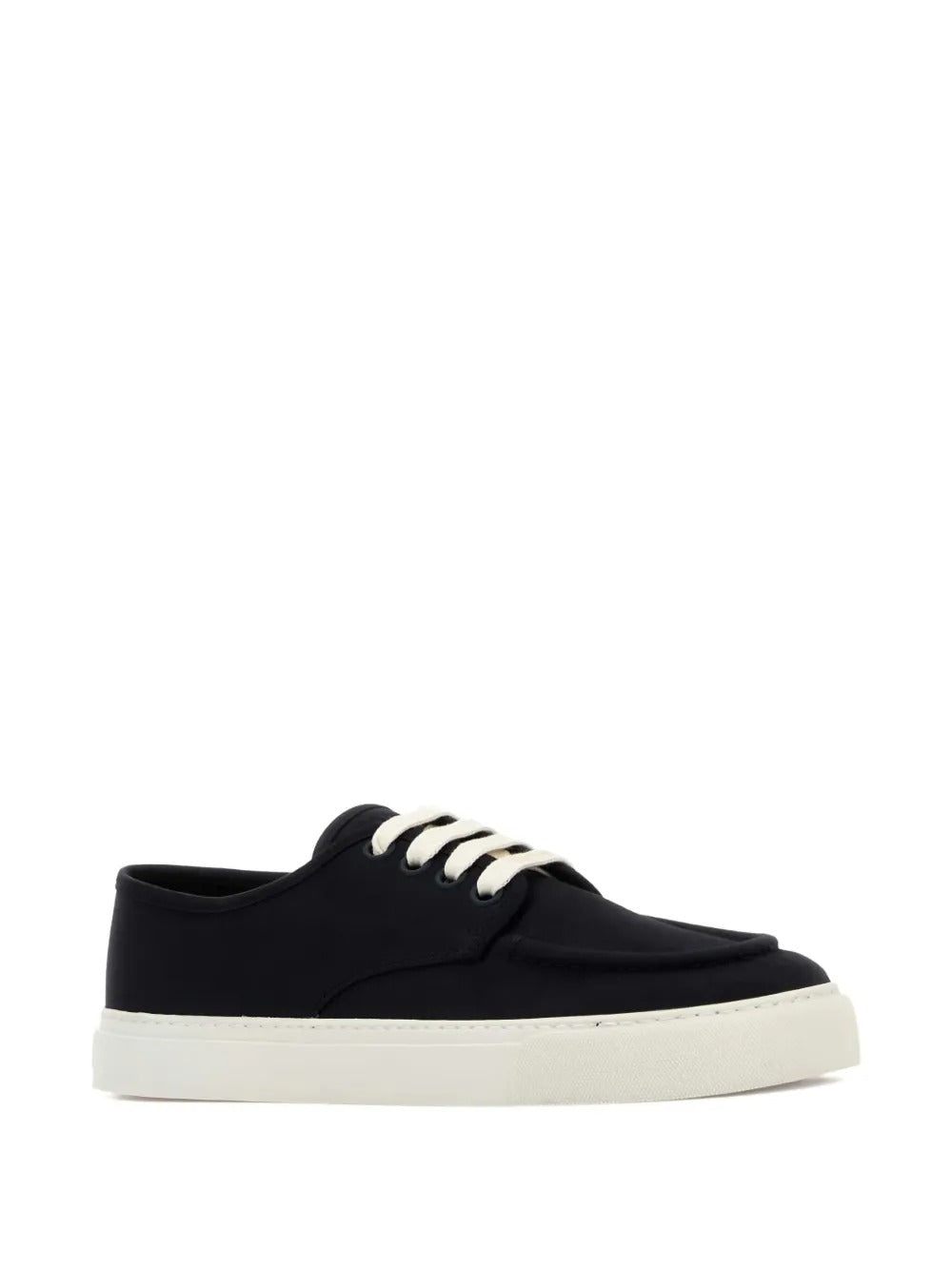 Prada Men Canvas Lace-Up Sneakers DestGlow