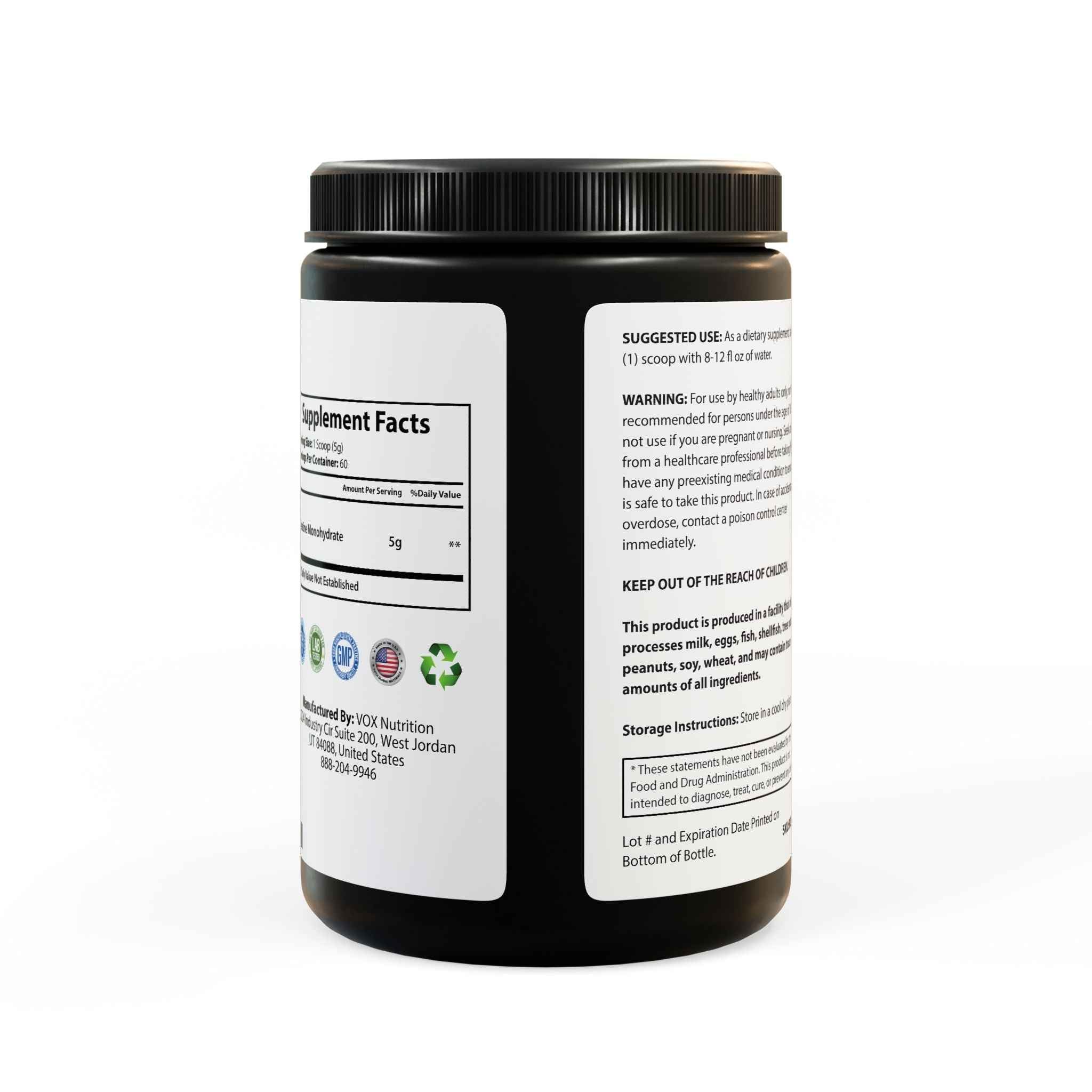 Fortiv Creatine Monohydrate Supplement 10oz by Spee24, LLC