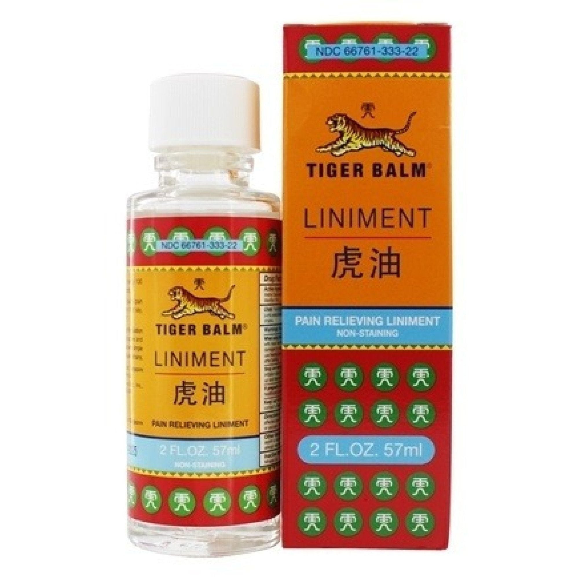 Tiger Balm Pain Relieving Liniment, Non-Staining 2 Fl Oz by Pasteur Pharmacy