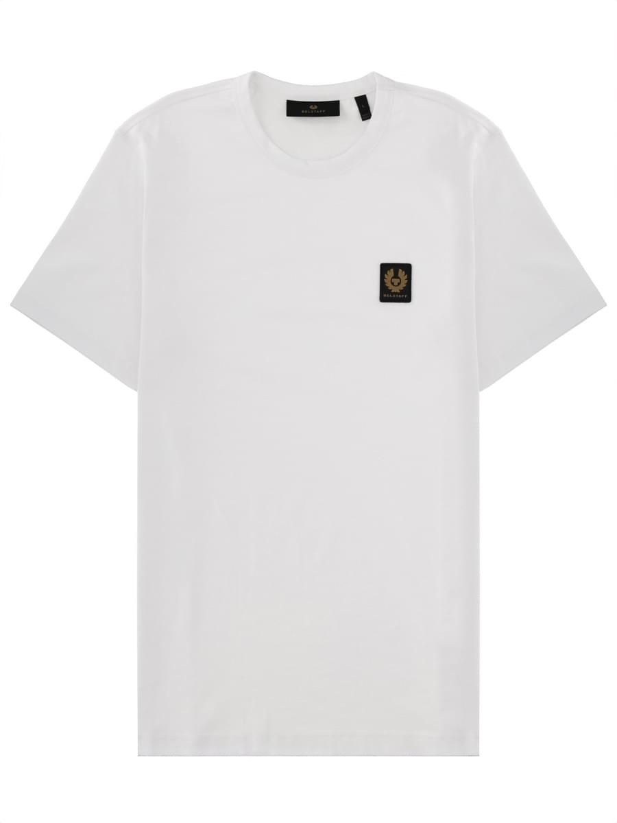 Belstaff Men T-Shirt With Logo Patch DestGlow