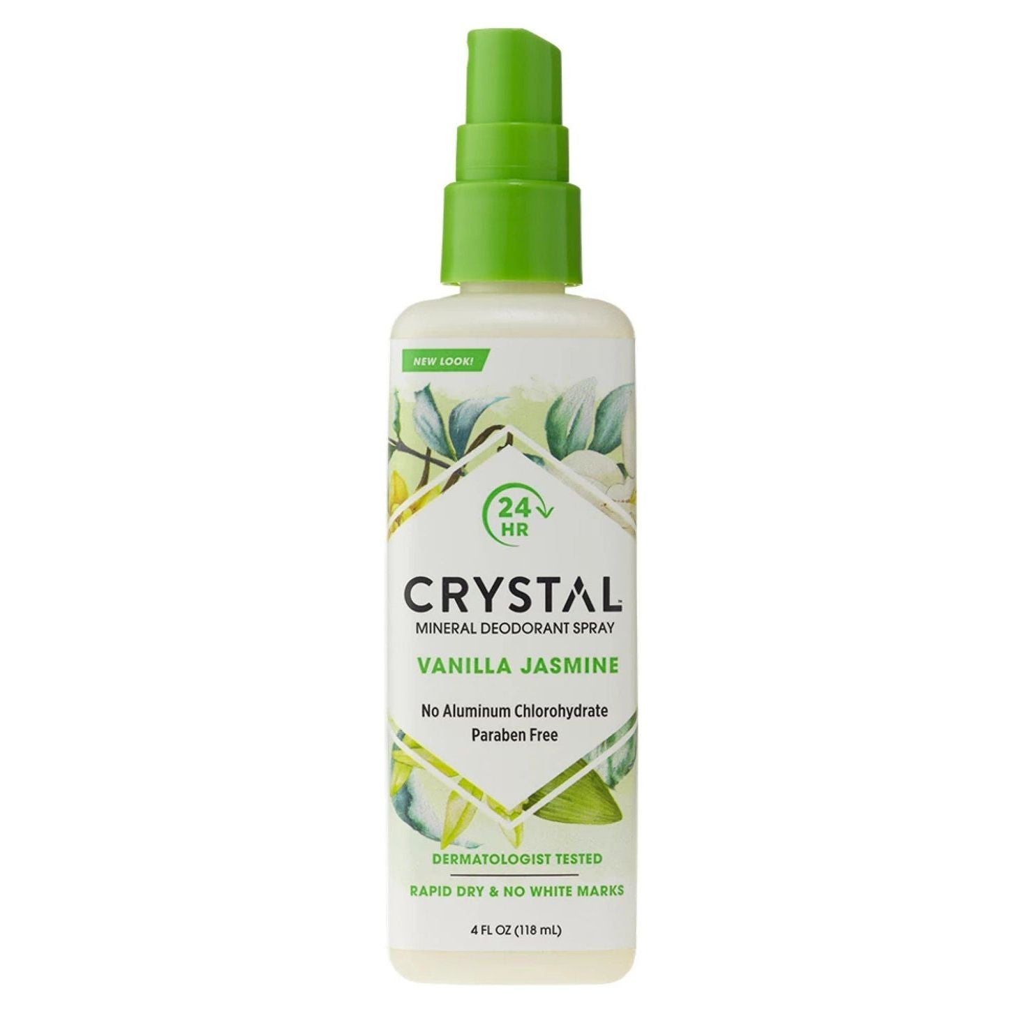 Crystal Body Deodorant Mineral Spray, Vanilla Jasmine 4 Oz by Pasteur Pharmacy
