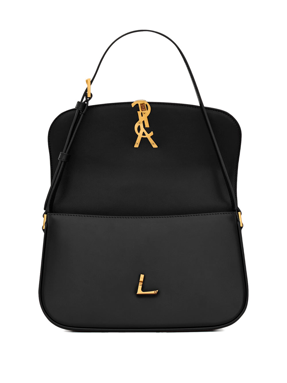 Saint Laurent Women Solferino Medium Bag In Box Leather by Luosophy