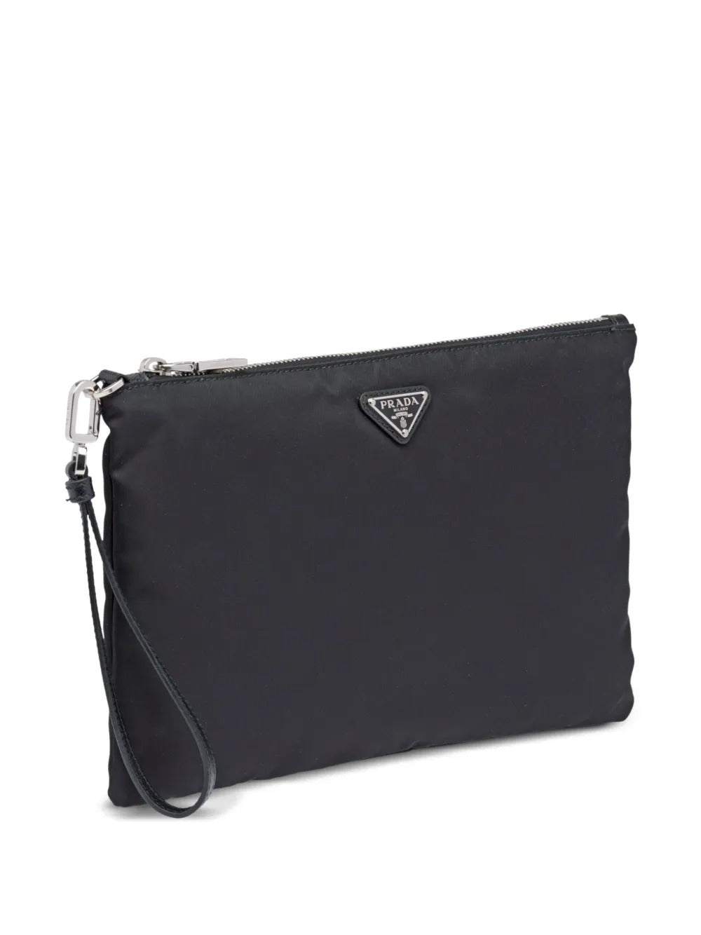 Prada Men Re-Nylon And Saffiano Leather Pouch by Luosophy