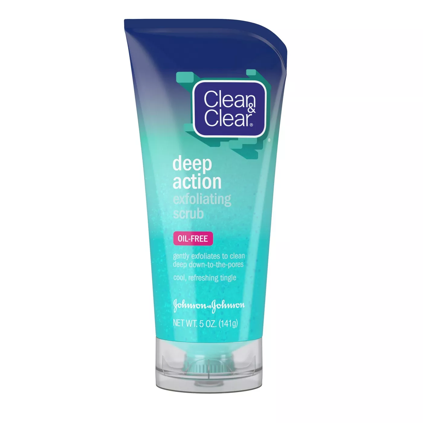 Clean & Clear Exfoliating Scrub, Deep Action, Oil Free 5 Oz by Pasteur Pharmacy