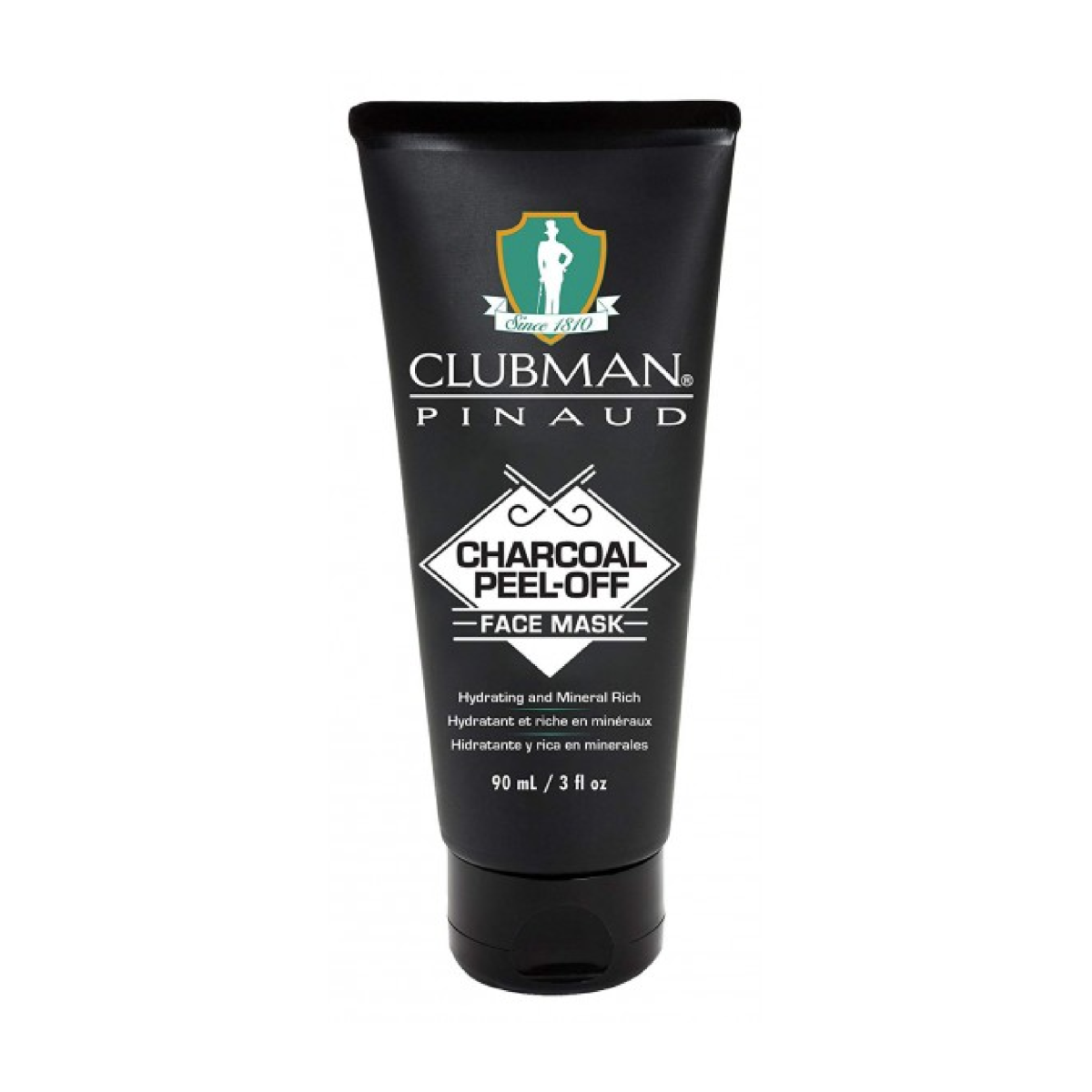 Clubman Pinaud Charcoal Peel-Off Face Mask 3 Oz by Pasteur Pharmacy