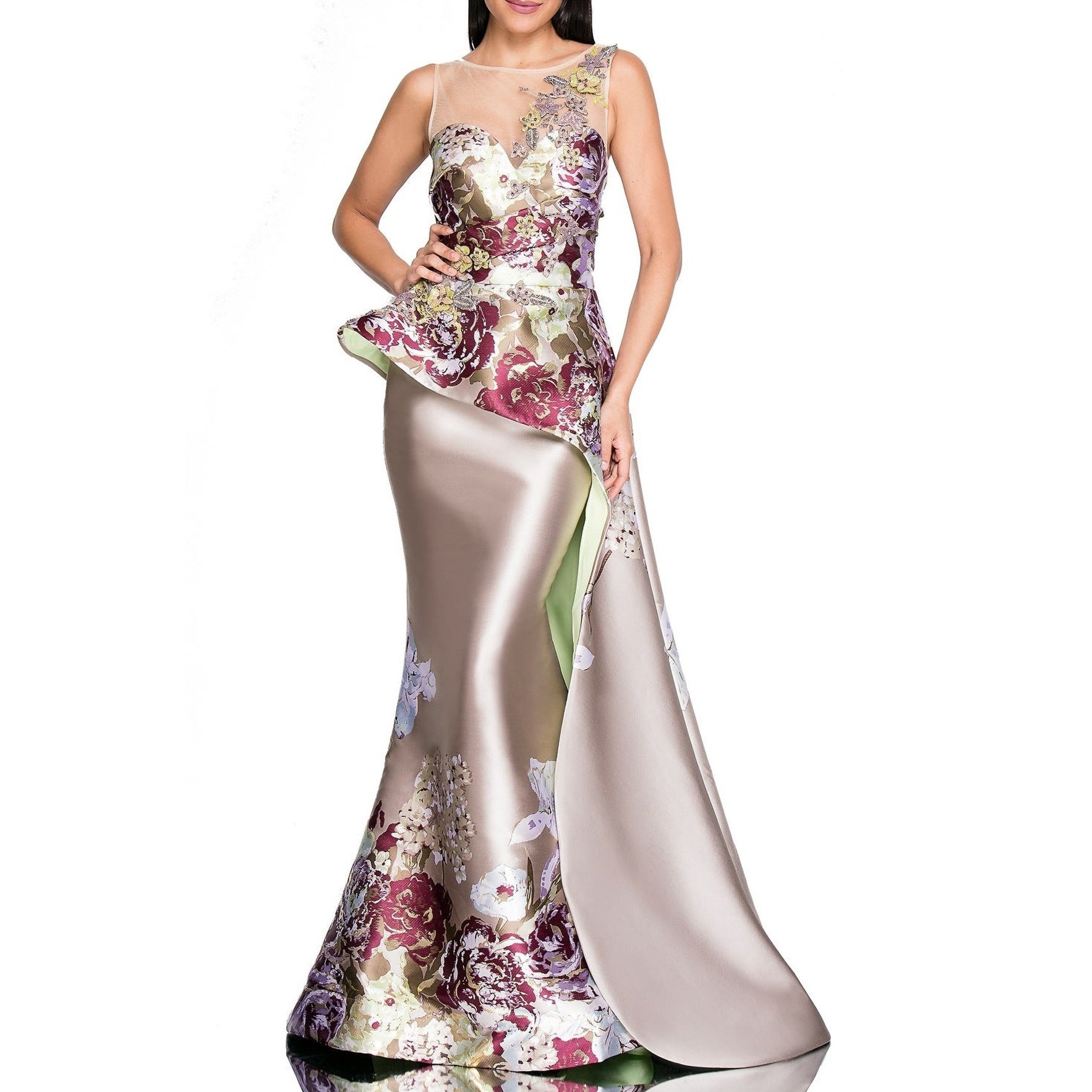 Dress Women Clothing Cocktail Women Elegant Annual Meeting Dress Embroidered Dress by Ragazza