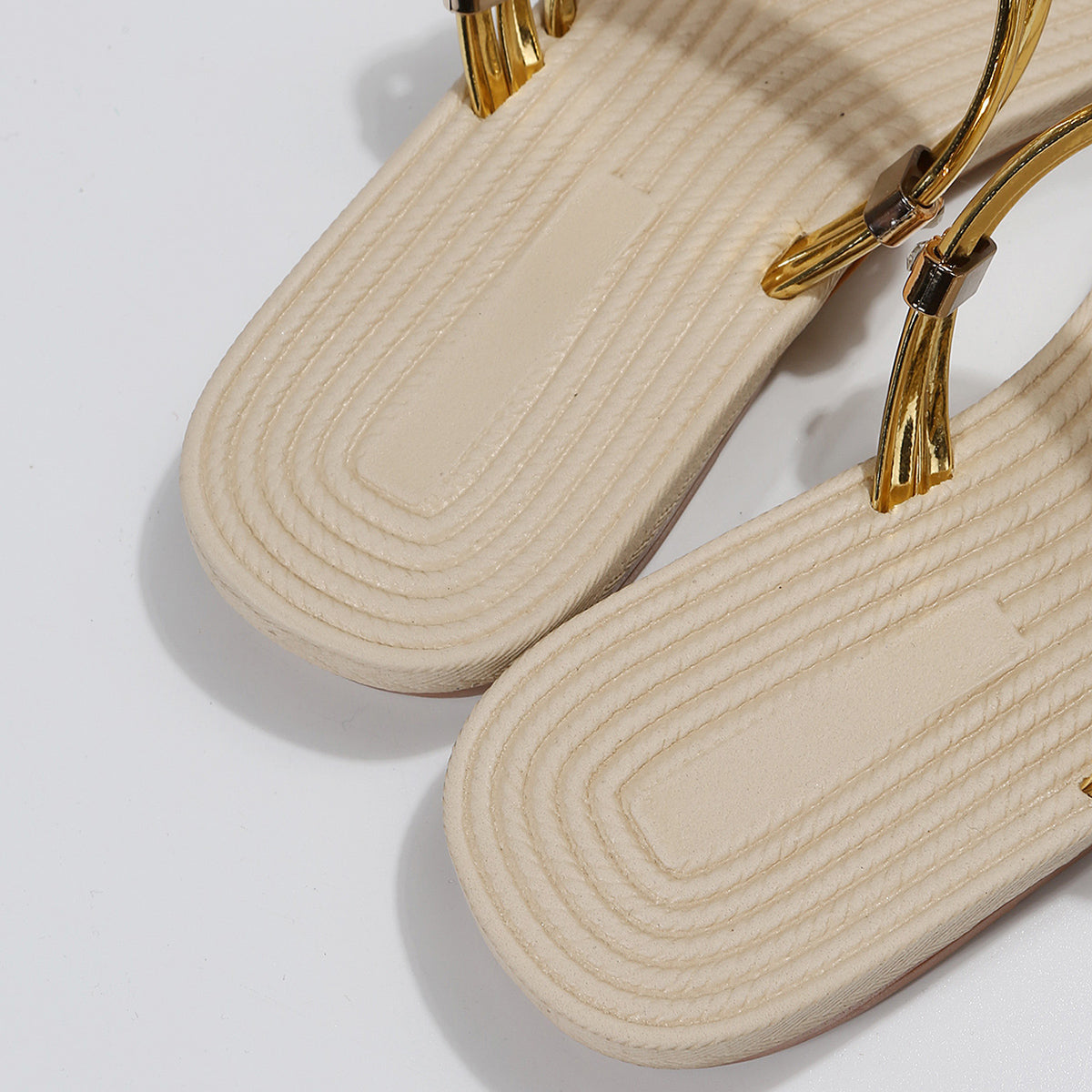 Women Sandals Open Toe Non Slip Sandals Outer Wear Mini Heart Shaped Flat Sandals Slides DestGlow